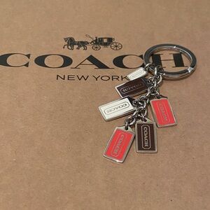 Coach Y2K Hangtag Bag Charm EUC